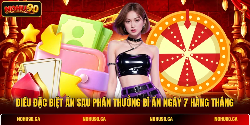 Điều đặc biệt ẩn sau phần thưởng bí ẩn ngày 7 hàng tháng Điều đặc biệt ẩn sau phần thưởng bí ẩn ngày 7 hàng tháng